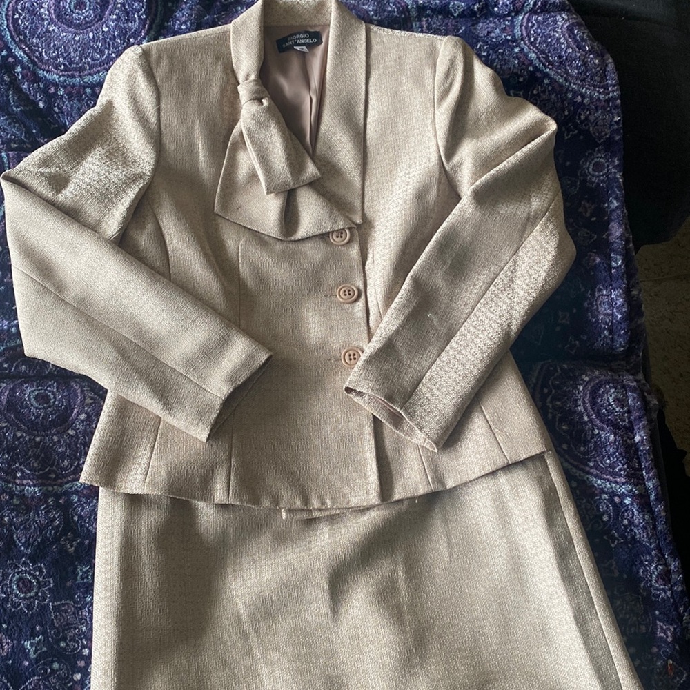 Giorgio Sant’ Angelo Skirt Suit